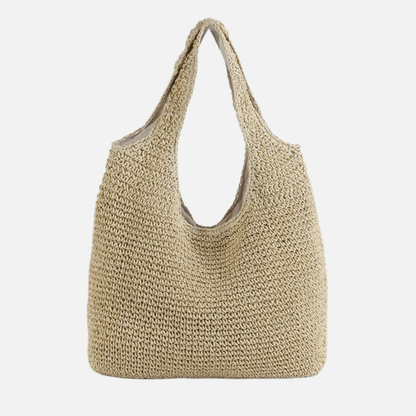 Sac à main hobo en paille Luna