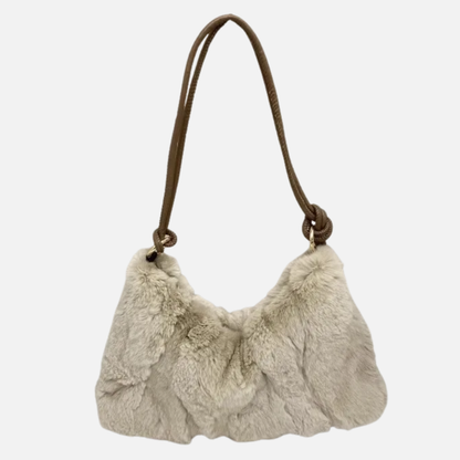 Sac à main bandoulière en fourrure pour femme Madeleine