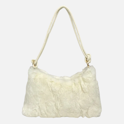 Sac à main bandoulière en fourrure pour femme Madeleine