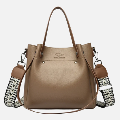 Sac à main seau double porté à bandoulière Eugénie