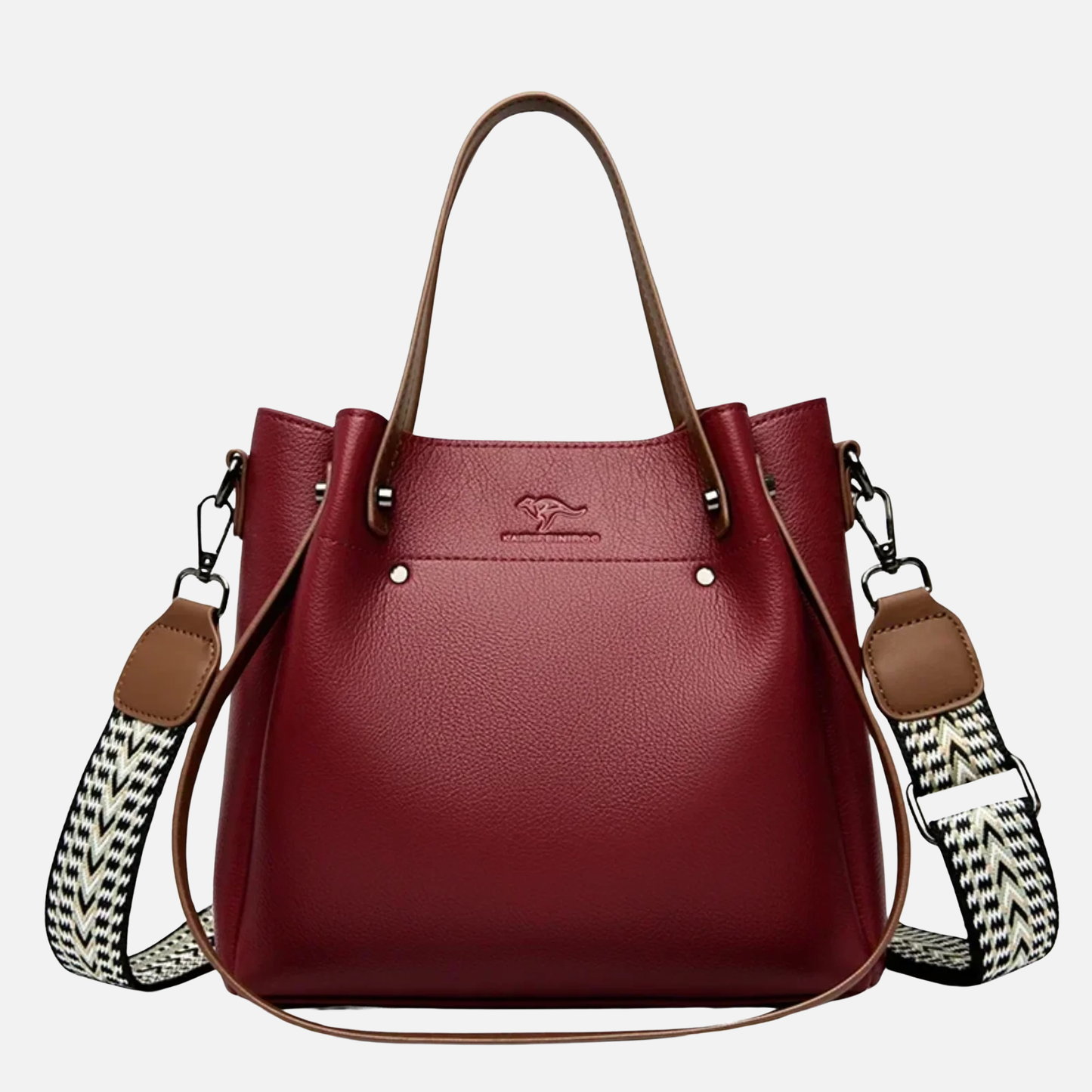 Sac à main seau double porté à bandoulière Eugénie