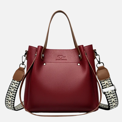 Sac à main seau double porté à bandoulière Eugénie