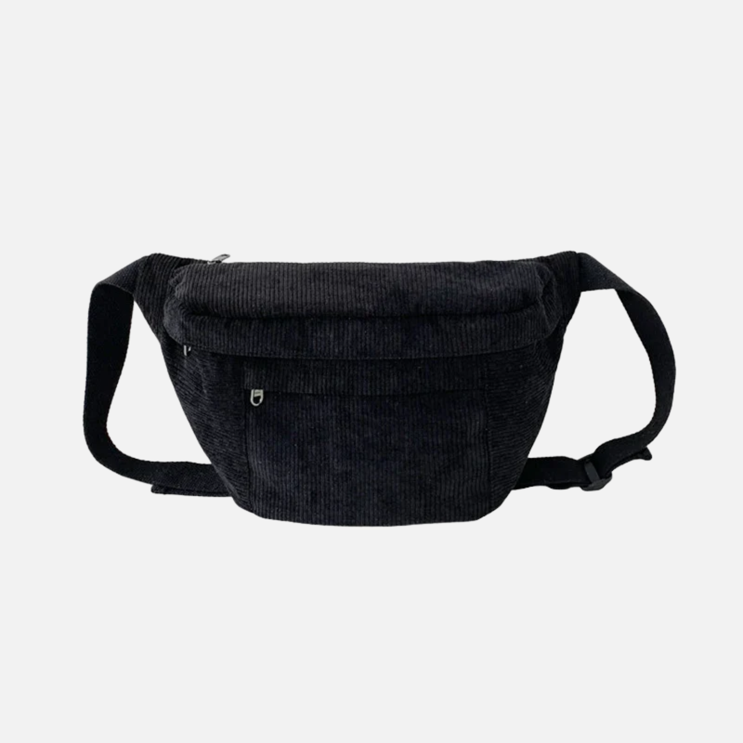 Sac banane XL en velours Adèle