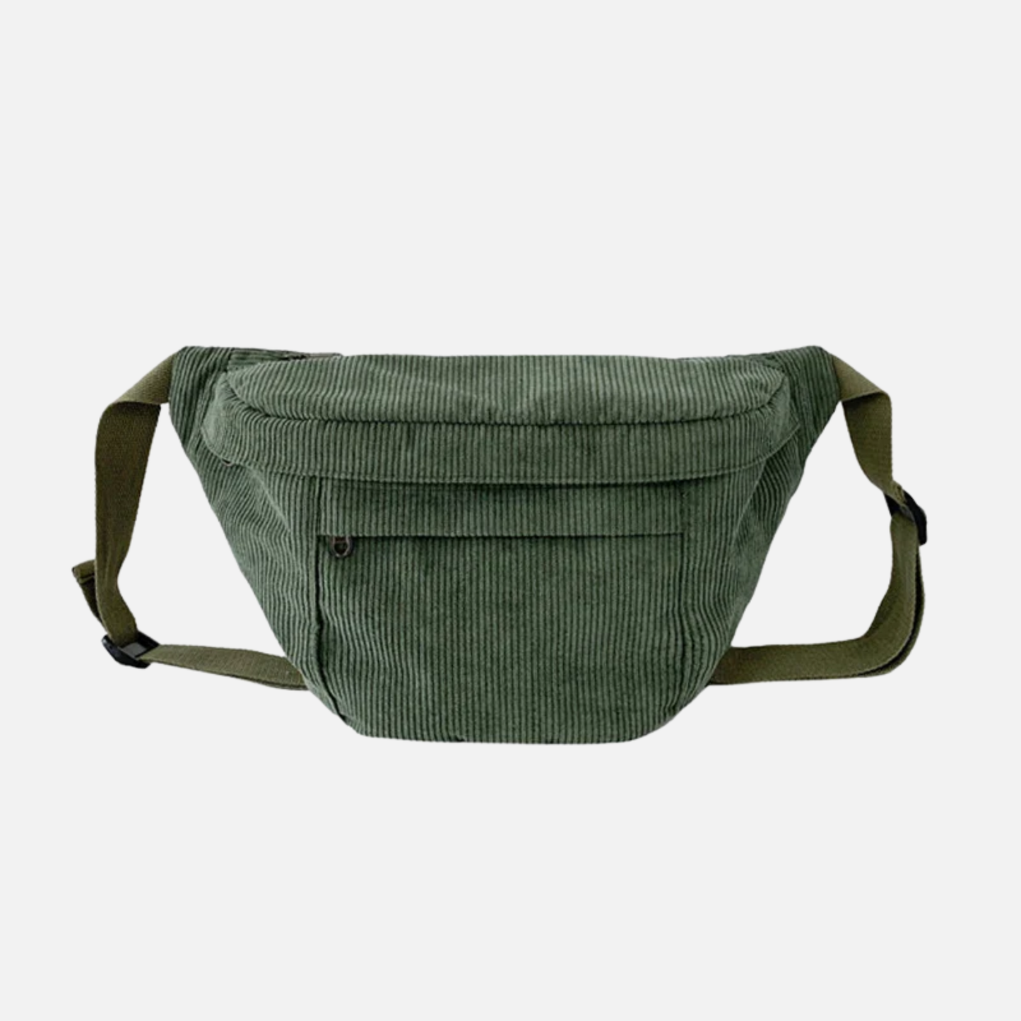 Sac banane XL en velours Adèle