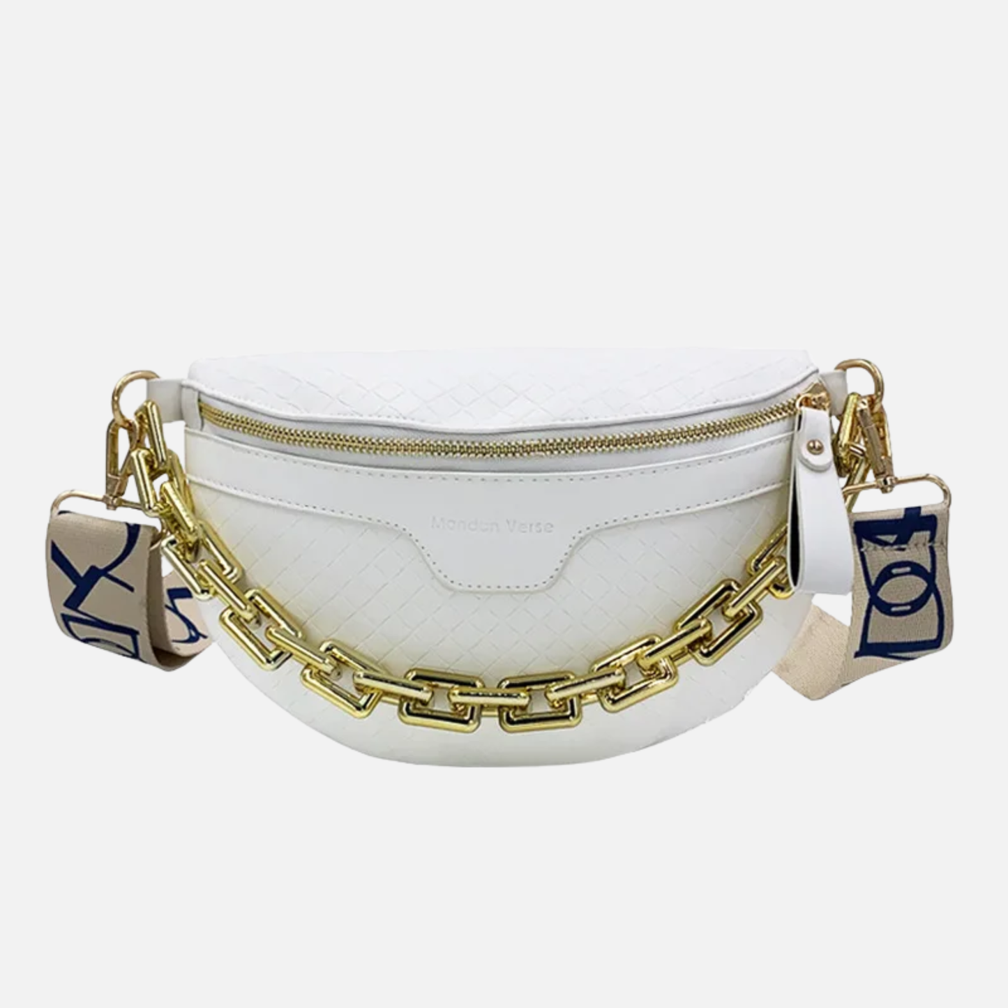 Sac banane bandoulière avec chaîne dorée Hortense