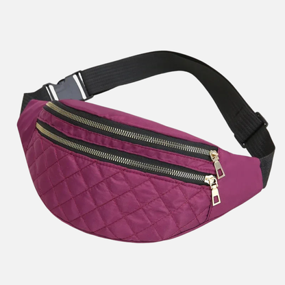 Sac banane bandoulière matelassé Fernande