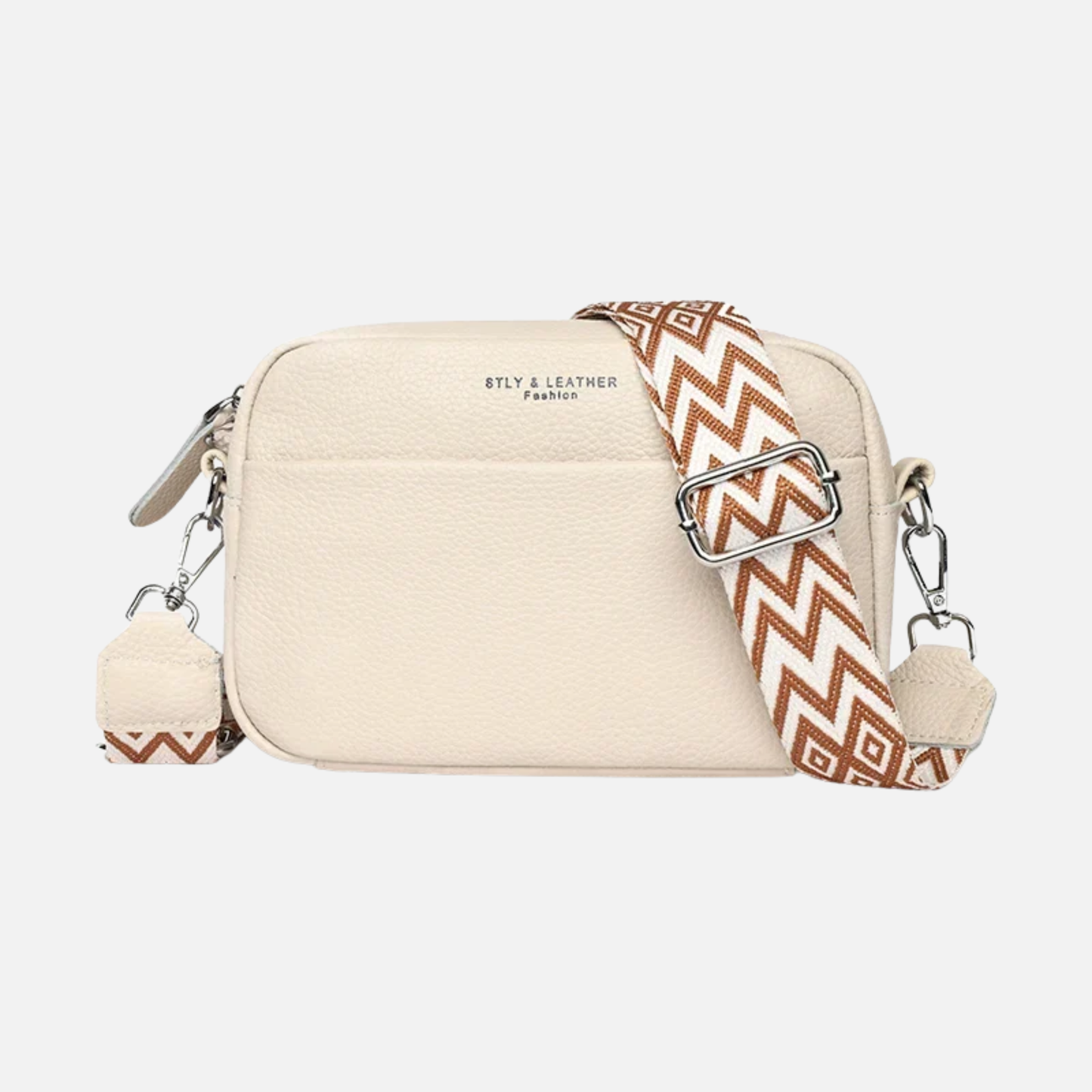 Sac banane cuir rectangulaire à bandoulière Gabrielle