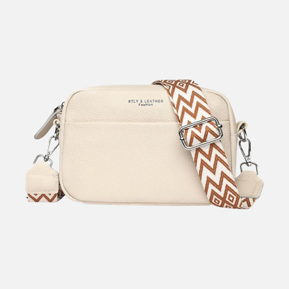 Sac banane cuir rectangulaire à bandoulière Gabrielle