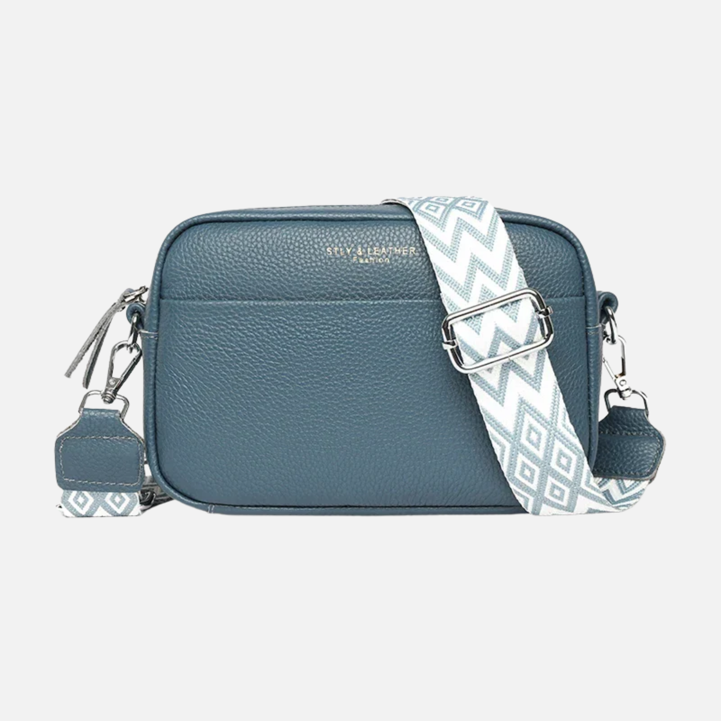 Sac banane cuir rectangulaire à bandoulière Gabrielle