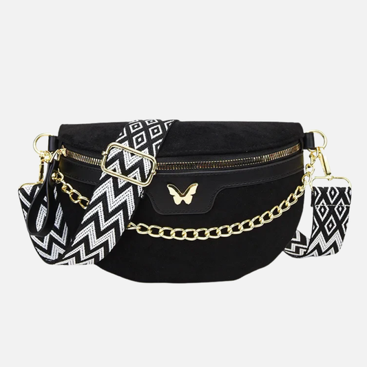 Sac banane en suédine au style bohème et Isabeau