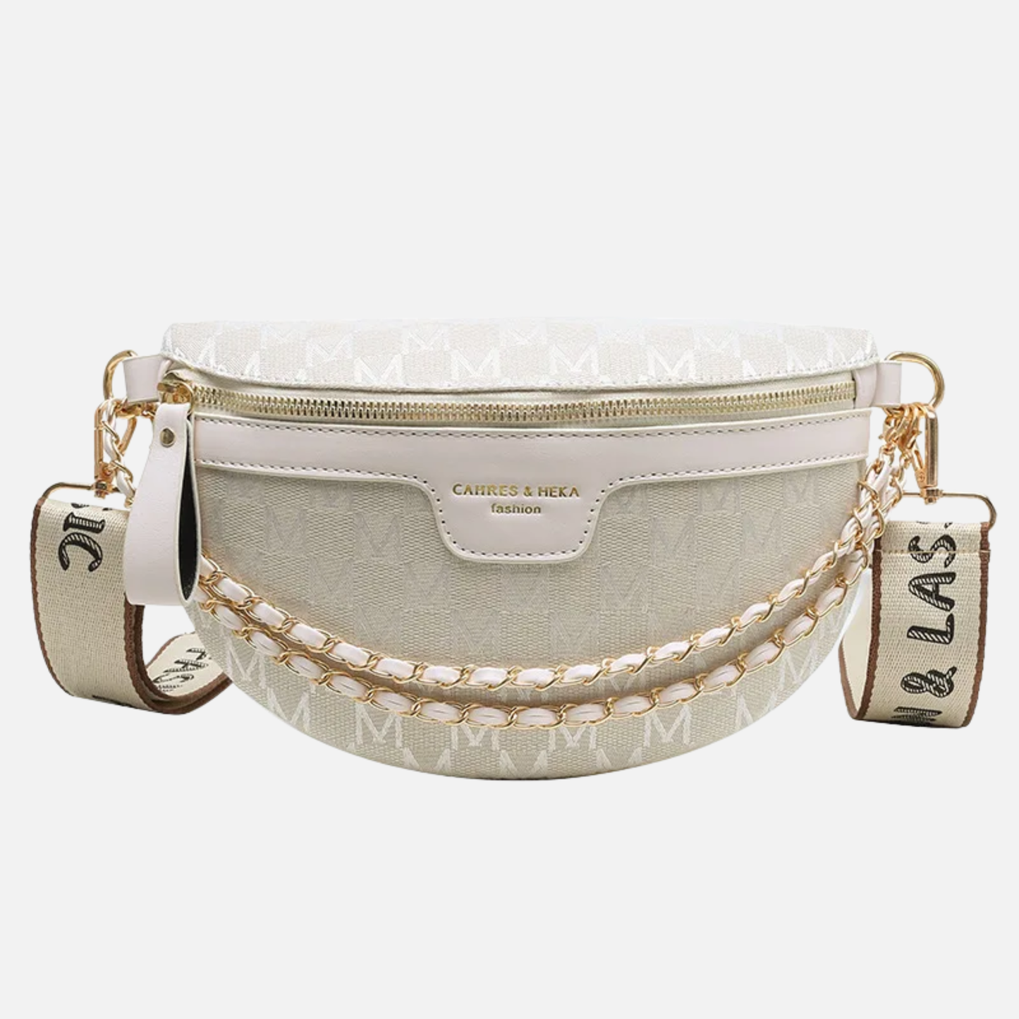 Sac banane en tissu à bandoulière Berthe