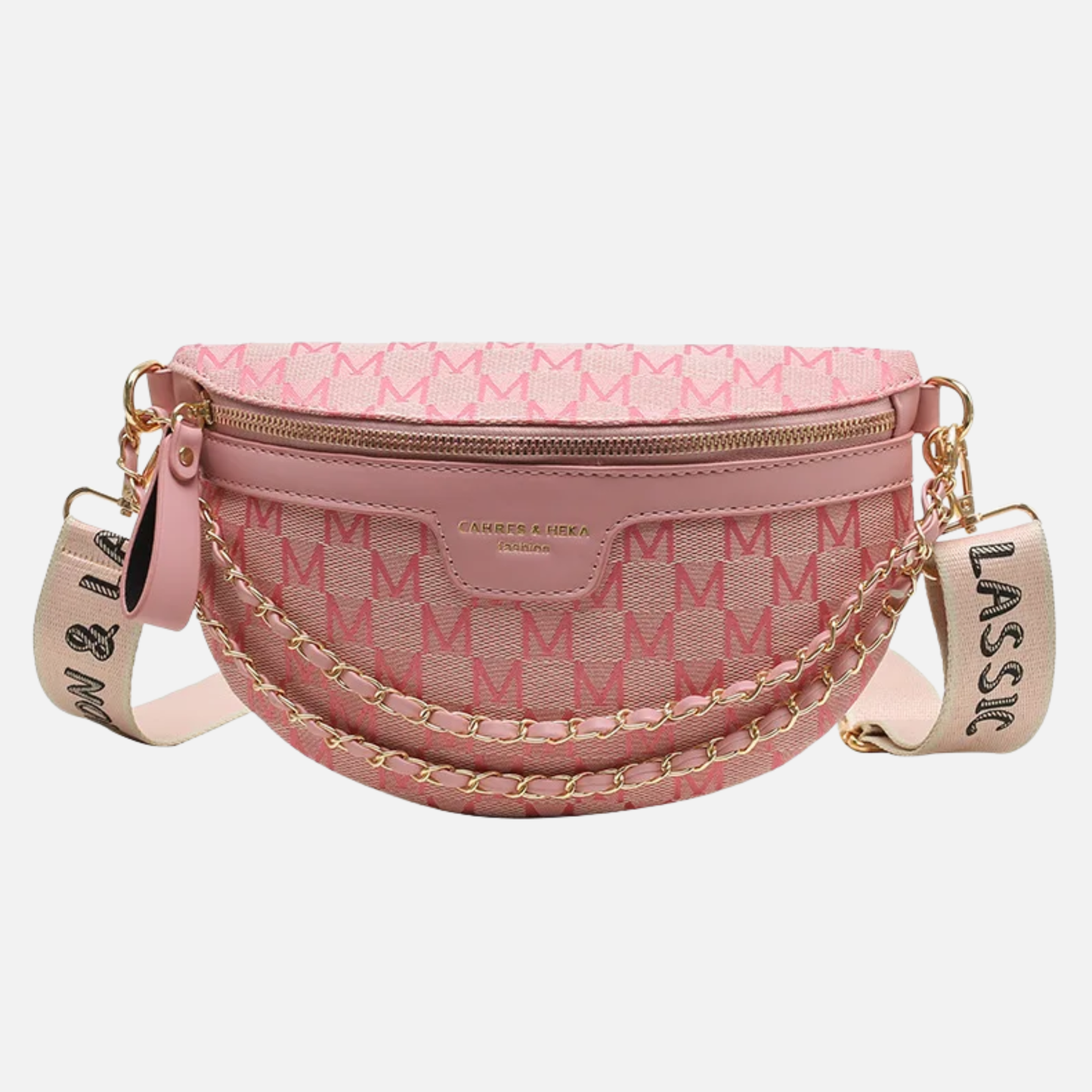 Sac banane en tissu à bandoulière Berthe