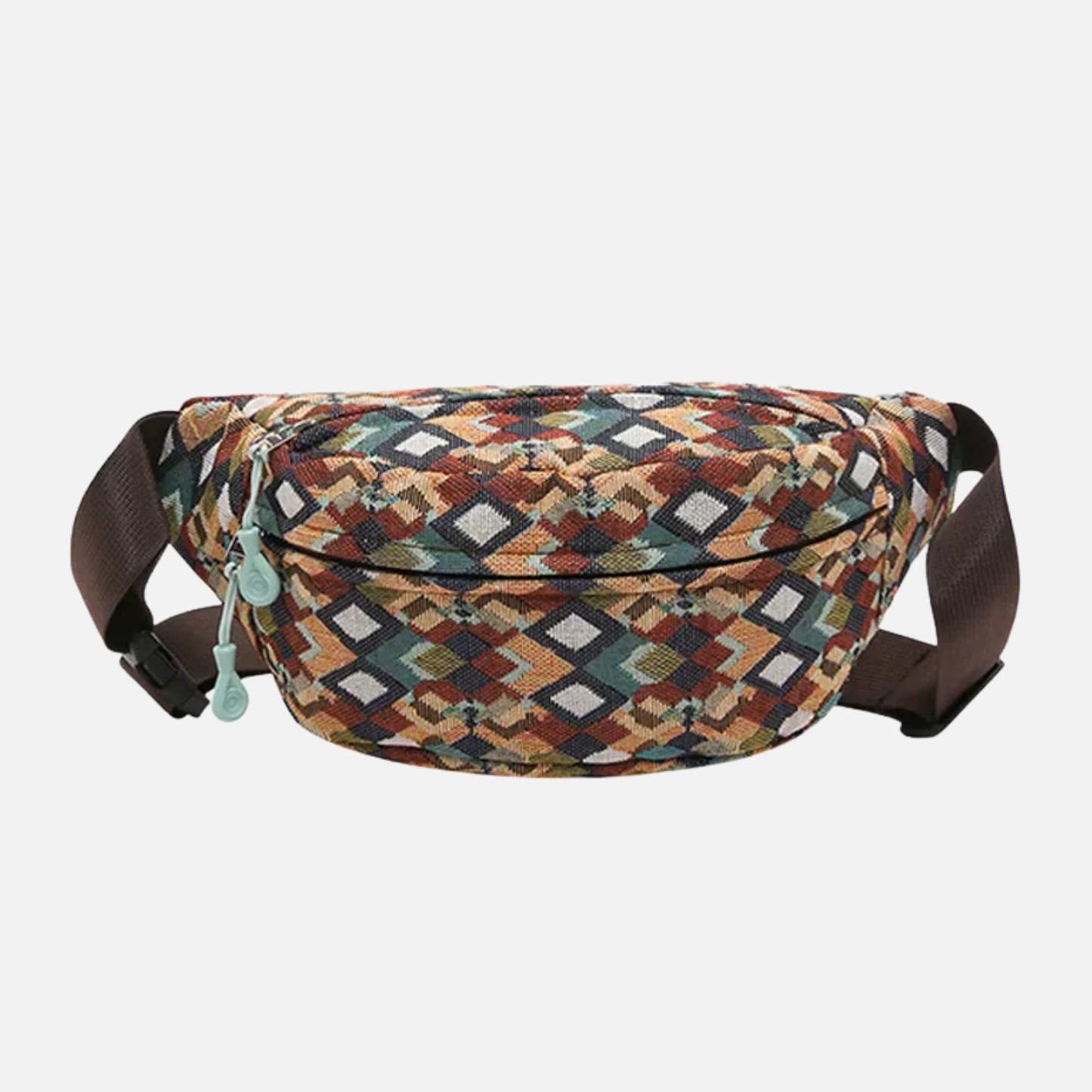 Sac banane en toile imprimé léopard sauvage et tendance Garance