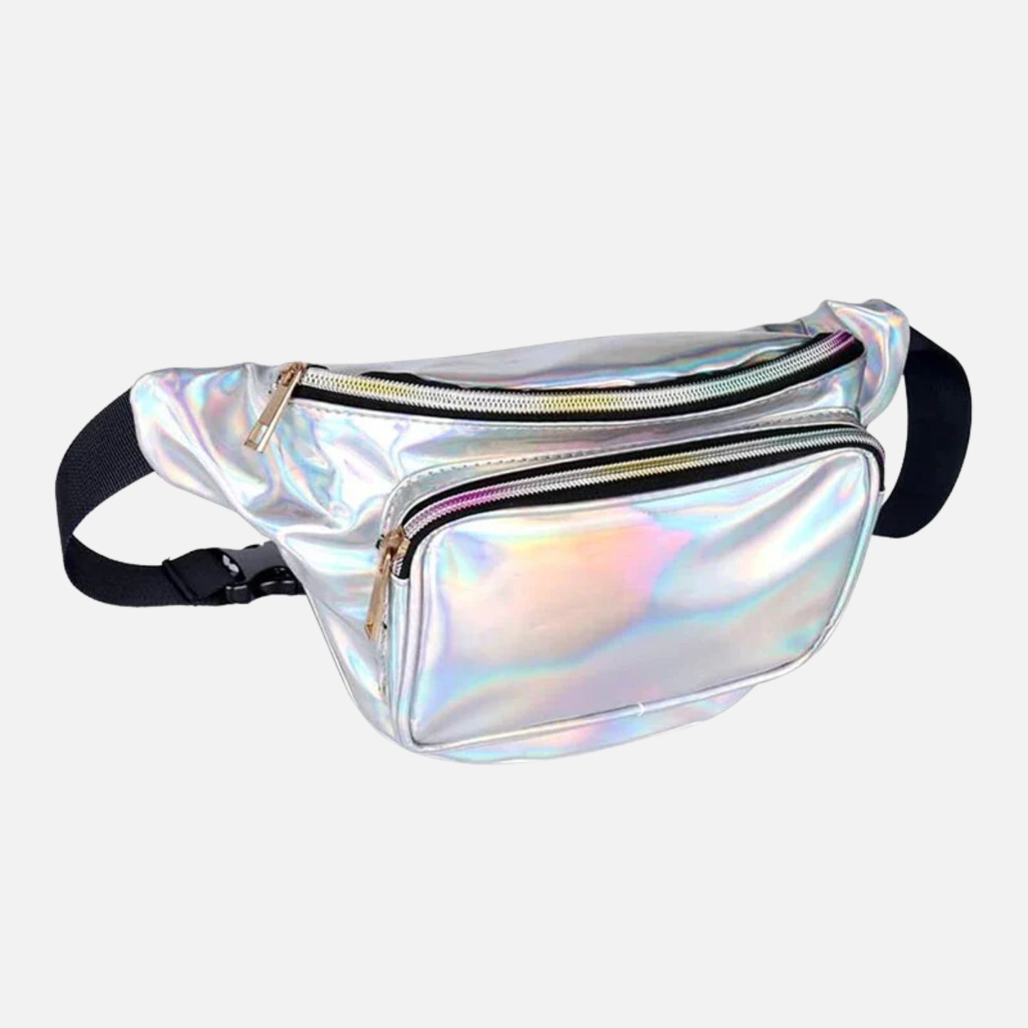 Sac banane holographique brillant tendance Honorine