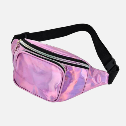 Sac banane holographique brillant tendance Honorine