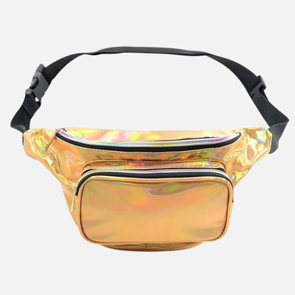 Sac banane holographique brillant tendance Honorine