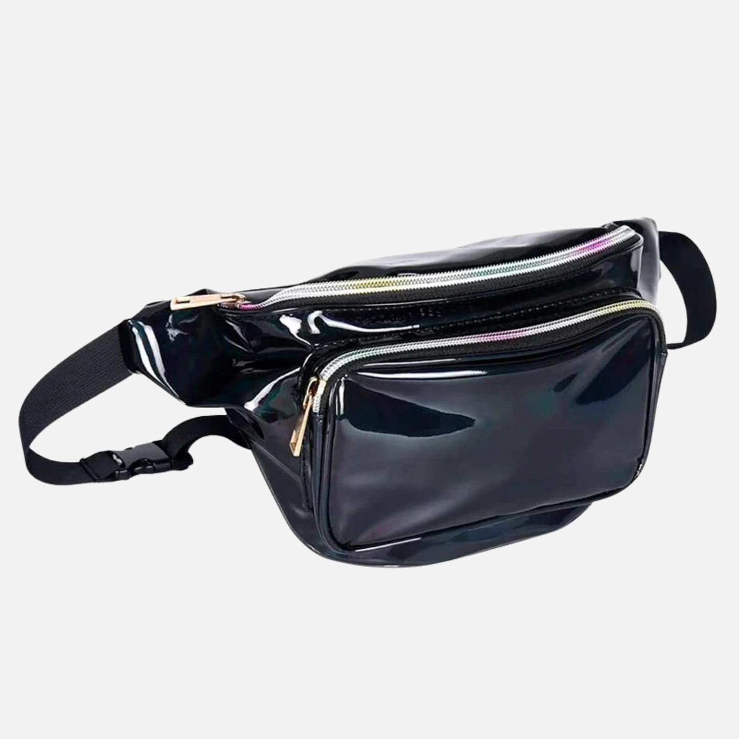 Sac banane holographique brillant tendance Honorine