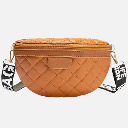 Sac banane matelassé à bandoulière Sidonie