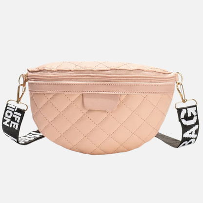 Sac banane matelassé à bandoulière Sidonie