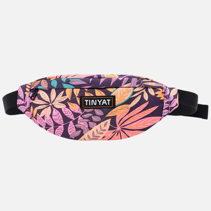 Sac banane tissu à motif feuillage tendance Octavie