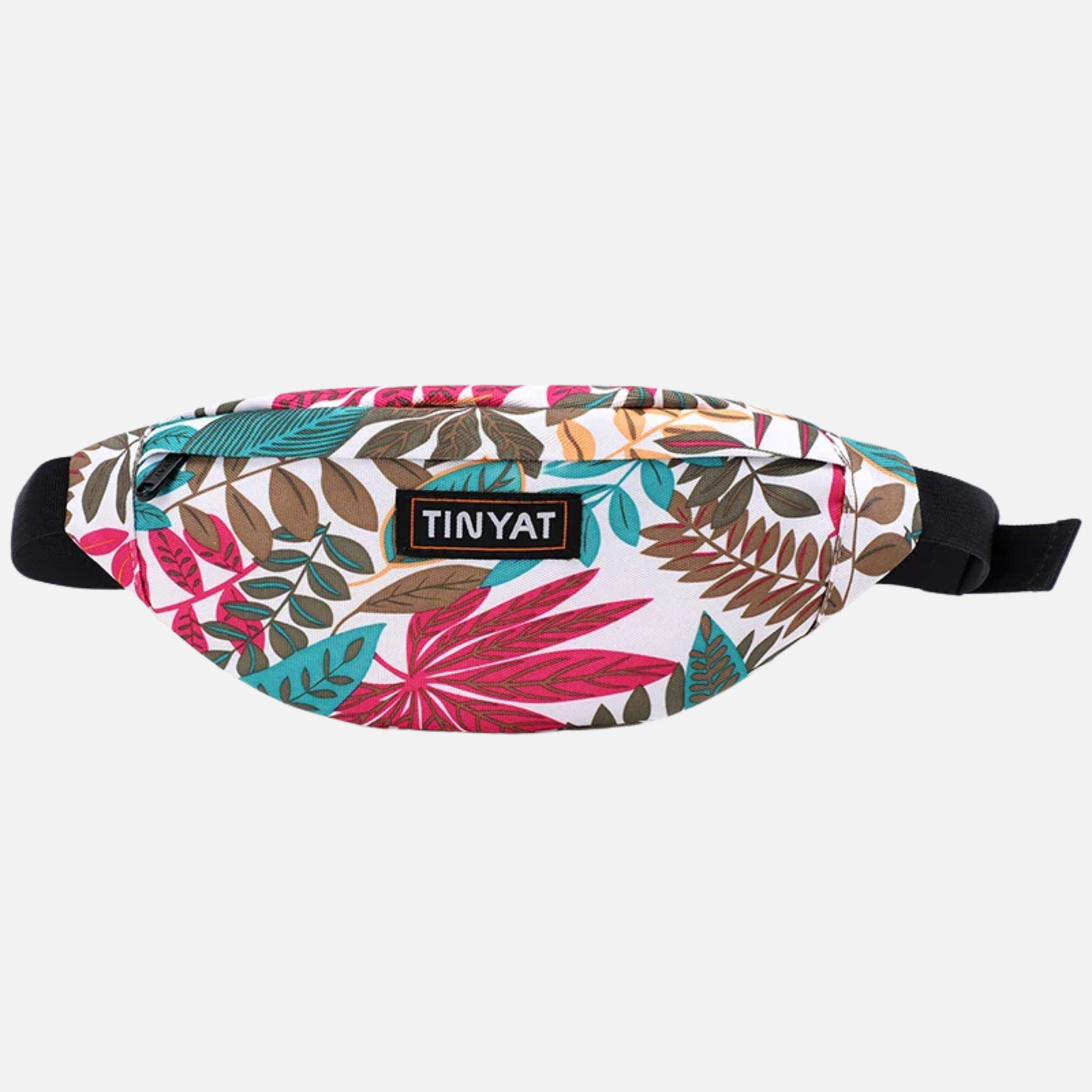 Sac banane tissu à motif feuillage tendance Octavie