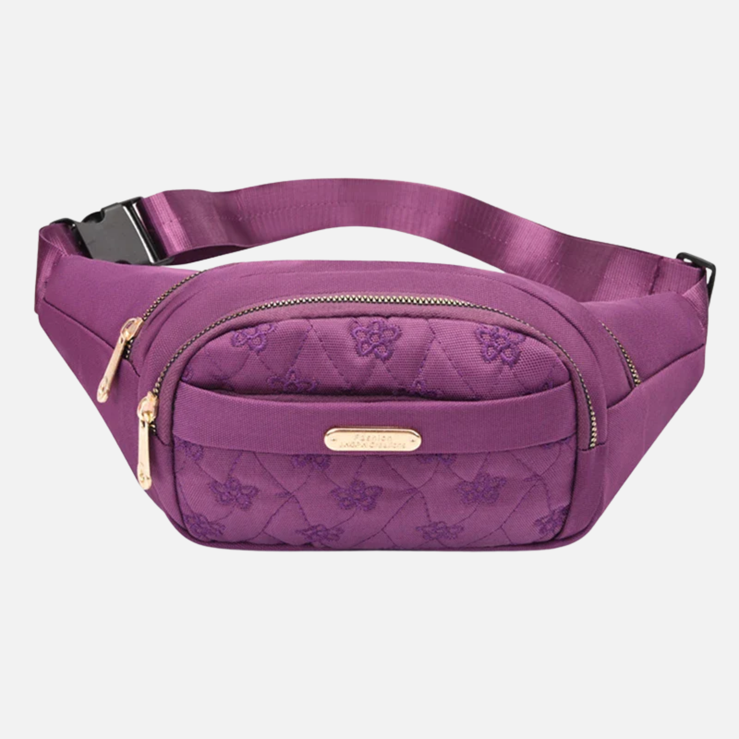 Sac banane tissu à motif floral tendance Margaux