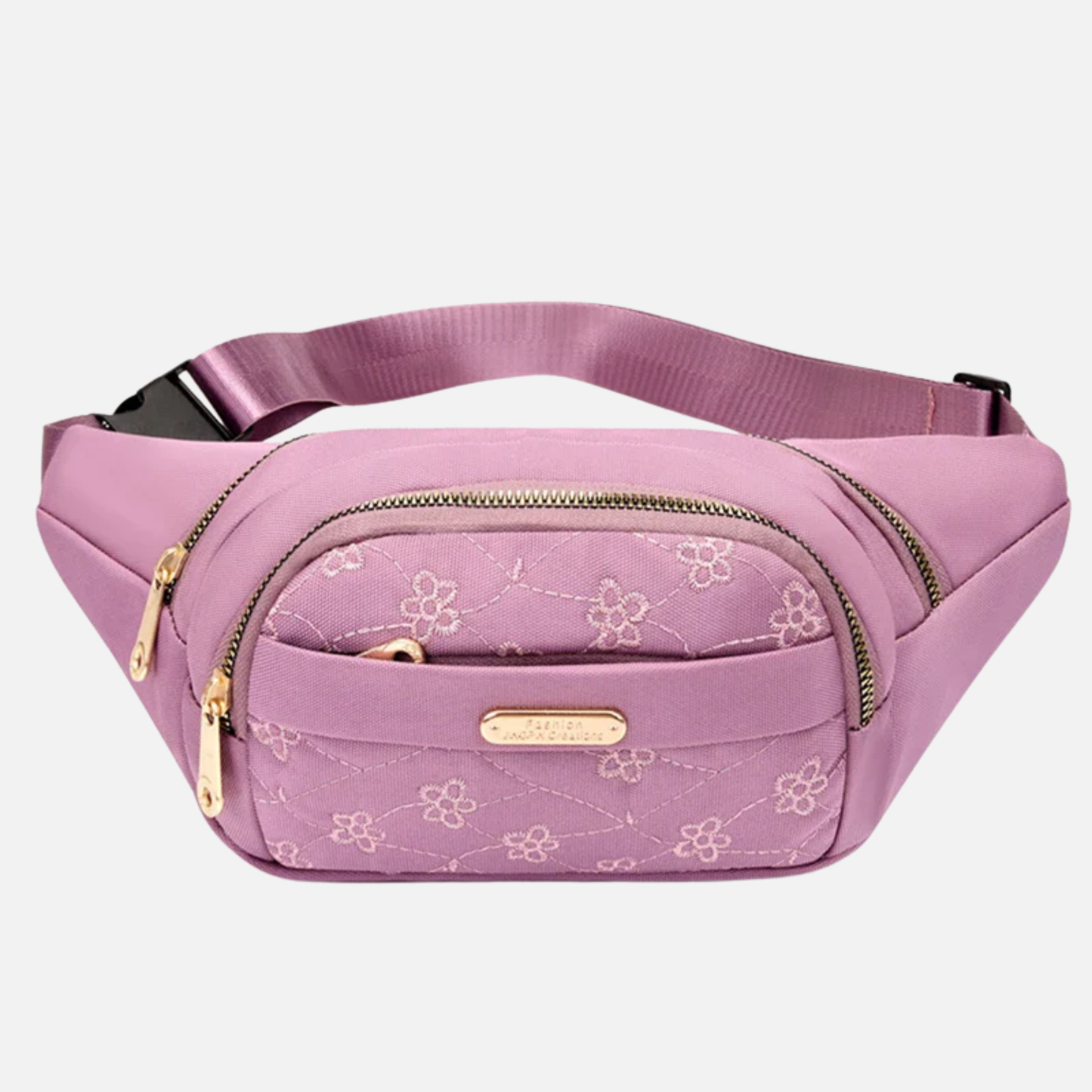 Sac banane tissu à motif floral tendance Margaux