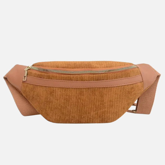 Sac banane velours Eugénie