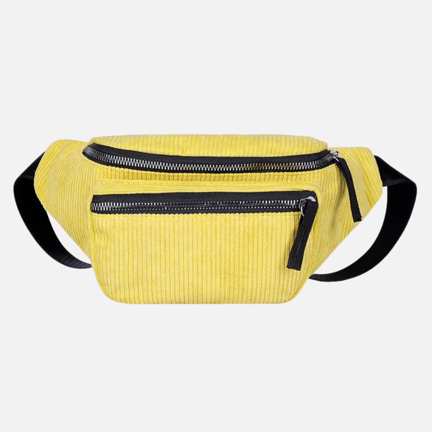 Sac banane velours tendance Céleste