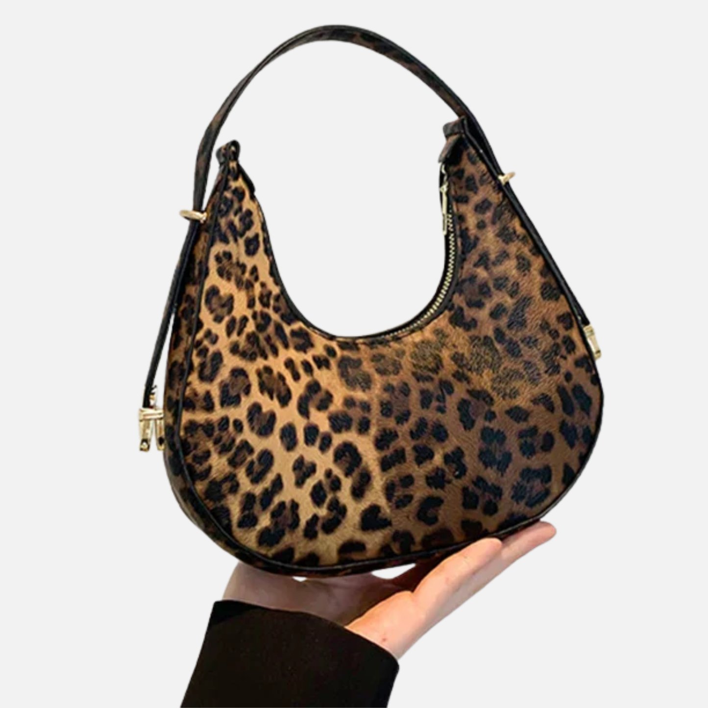 Petit sac à main bandoulière épaule motif animalier au design personnalisé et moderne Octavie