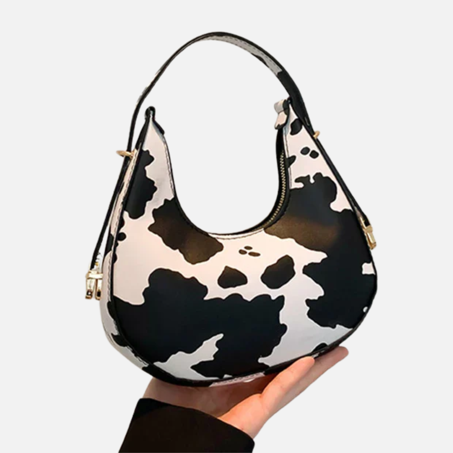 Petit sac à main bandoulière épaule motif animalier au design personnalisé et moderne Octavie
