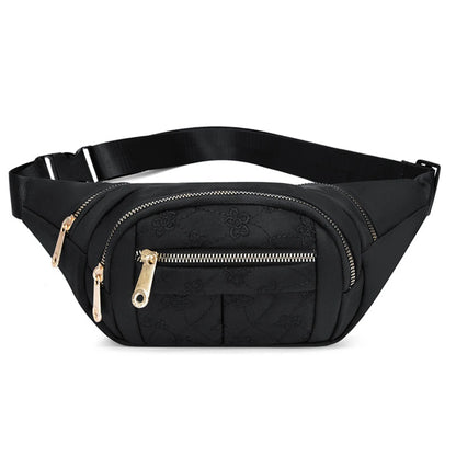 Sac banane tissu à motif floral tendance Françoise