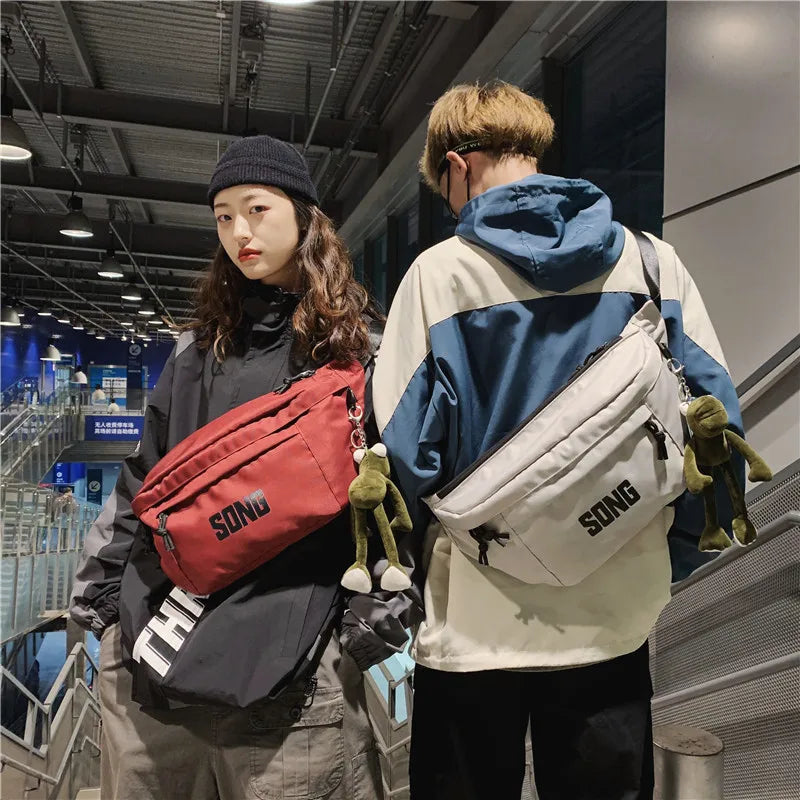 Sac banane XL en tissu tendance Corinne