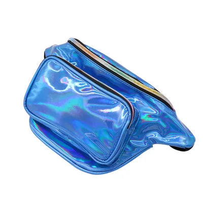 Sac banane holographique brillant tendance Lucette