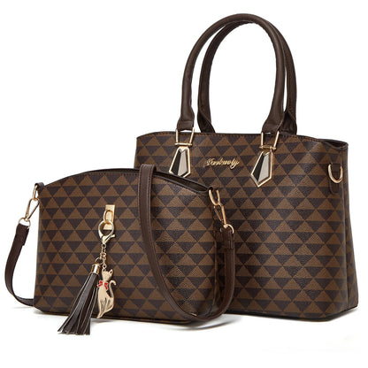 Ensemble sac à main et pochette bandoulière Clara