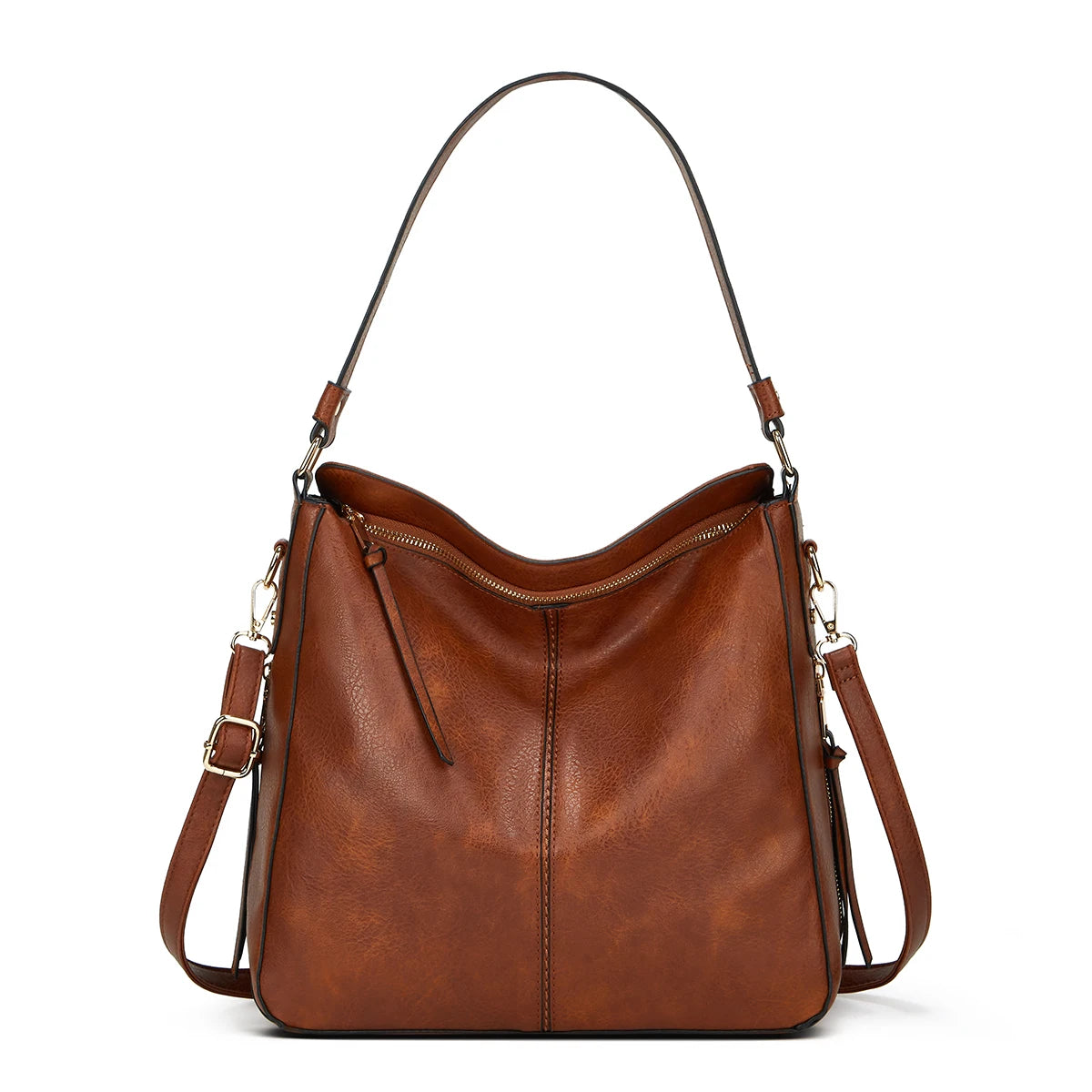 Grand sac à main hobo bandoulière Mila