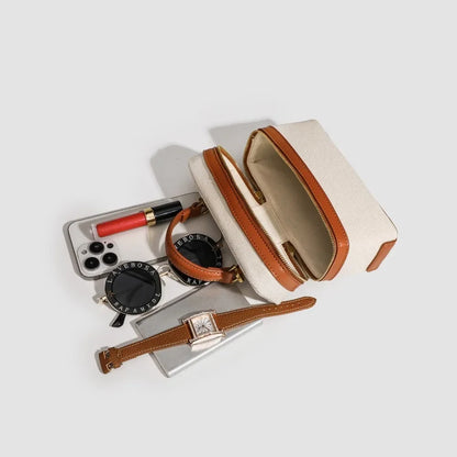 Petit sac à main bandoulière en toile Artemis