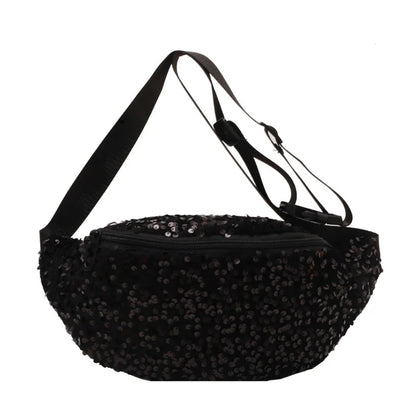 Grand sac banane sequin tendance Stella