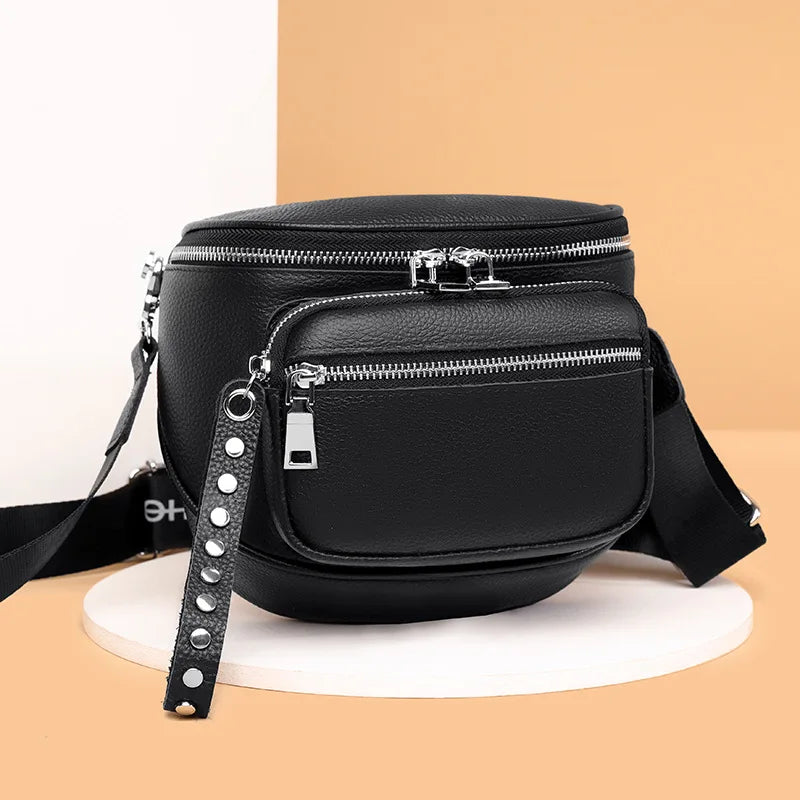 Sac banane chic à bandoulière Léa