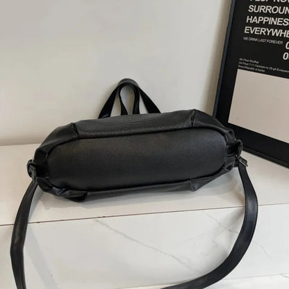 Grand sac à main bandoulière de cours imitation croco Manon