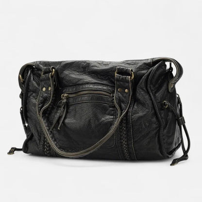 Grand sac à main bandoulière de cours vintage Lior