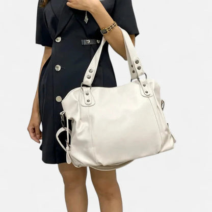 Grand sac à main bandoulière souple de cours Anabelle