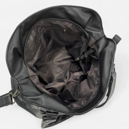 Grand sac à main bandoulière souple de cours Anabelle