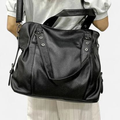 Grand sac à main bandoulière souple de cours Anabelle