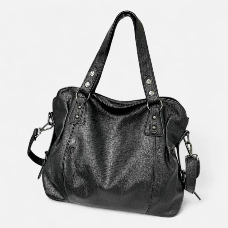 Grand sac à main bandoulière souple de cours Anabelle