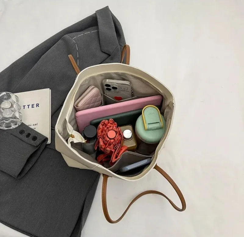 Grand sac à main cabas Inès