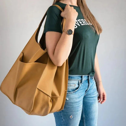 Grand sac à main cabas souple Alina