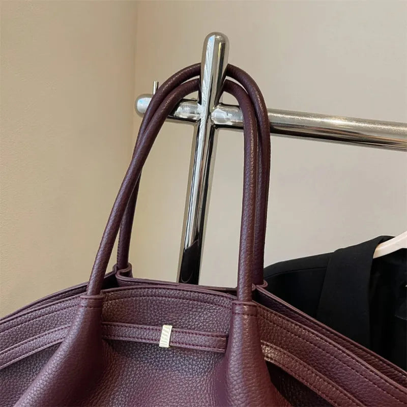 Grand sac à main cabas structuré Isaure