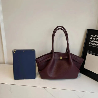 Grand sac à main cabas structuré Isaure