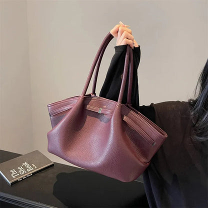 Grand sac à main cabas structuré Isaure